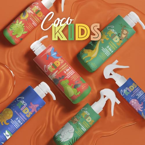 Cocomagic Kids 3-in-1 Shampoo Conditioner Body Wash 24oz