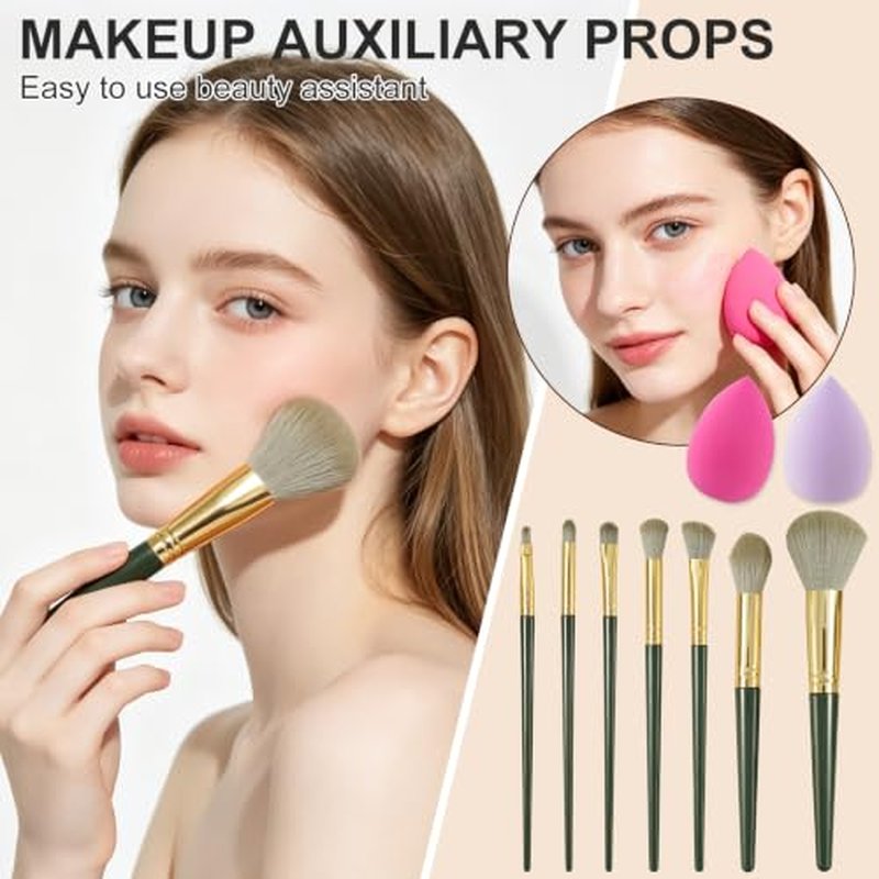 All-in-One Makeup Set for Women - 18 Color Palette & Brushes