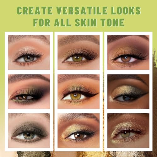 Prism Makeup 40 Colors Neutral and Smokey Palette with 18 Colors Rosy Nudes Light Smokey Eyeshadow Set