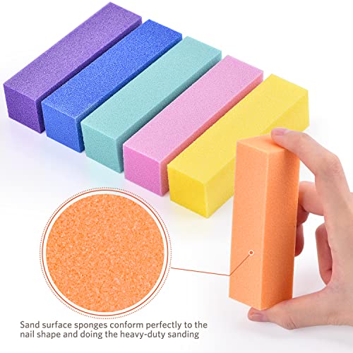 Professional Nail File Kit - 12PCS Double-Sided Emery Boards