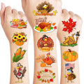 Thanksgiving Temporary Tattoos for Kids – 96 Pack