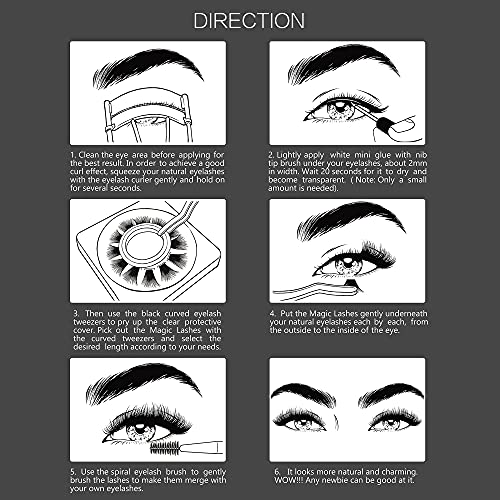 DIY Eyelash Extensions Cluster Lashes Kit - 12mm & 14mm