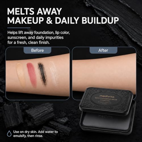 Charcoal Cleansing Balm Makeup Remover - 85ml Tin