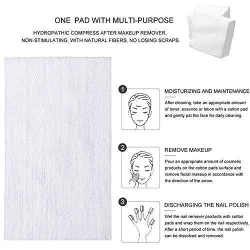 Disposable Esthetic Wipe,4"x 4"Non-woven 200 Count Facial Cleansing Soft Salon and Spa Essentials,Lint-free for Makeup Removal