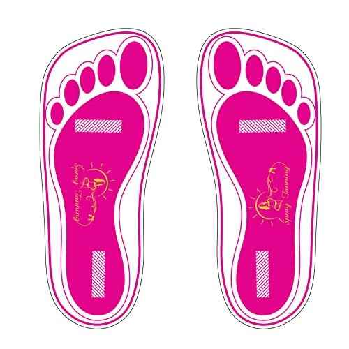 25Pairs(50Feets) Disposable Stick Spray Tanning Feet Pads Perfect for preventing spray tan solution,Deluxe & Hygienic Spray Tan Feet Pads-Ideal for Salons and Spas or Home,Easy to Apply