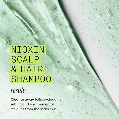 Nioxin System 2 Cleanser Shampoo, Natural Hair with Progressed Thinning, 16.9 oz