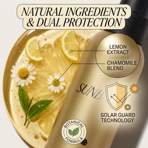 Solar Hair Lightener Spray - Sun-Activated Natural Highlights