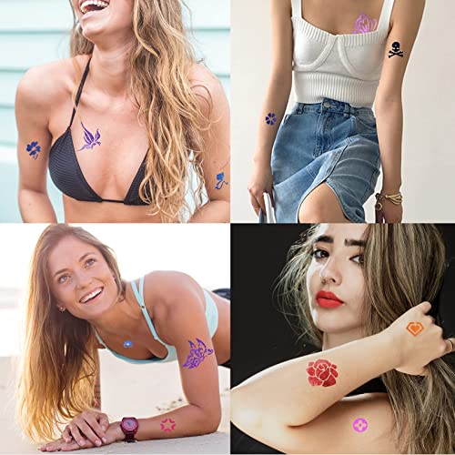 410+ Temporary Tattoo Stencils Kit for Women, Girls & Kids
