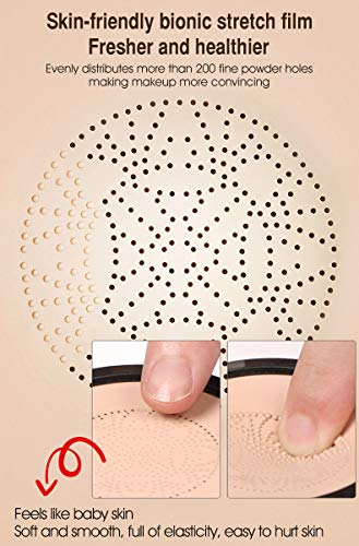 Air Cushion BB Cream with Mushroom Sponge – SPF50+ Concealer