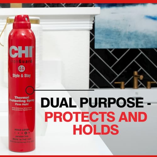 CHI 44 Iron Guard Style & Stay Firm Hold Spray 10oz