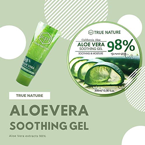 98% Aloe Vera Gel - Soothing Face & Body Moisturizer