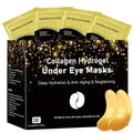 Adofect 24K Gold Under Eye Patches - 30 Pairs for Dark Circles