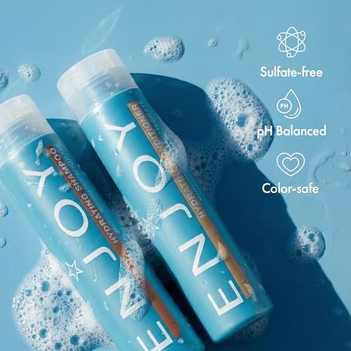 Enjoy Hydrating Shampoo and Conditioner Set ? Sulfate-Free Daily Moisture for Soft, Shiny & Manageable Hair ? Color Safe & Lightweight ? 10.1 Fl Oz (Pack of 2)