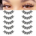 Dramatic Mink Lashes 8-15mm D Curl - 5 Pairs Reusable