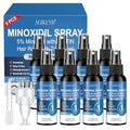 Minoxidil Hair & Beard Growth Spray 8-Pack | Fast-Absorbing 5% Solution for Thinning & Hair Loss