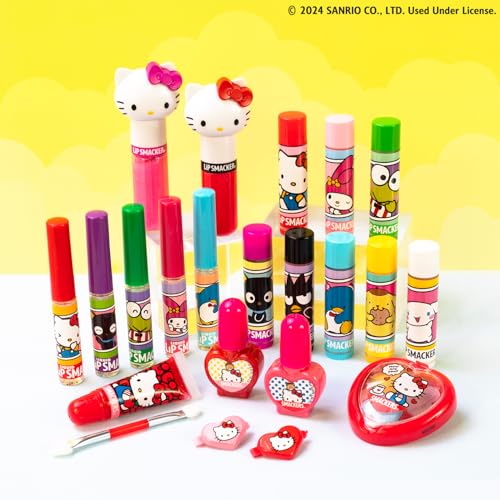 Lip Smacker Hello Kitty 9-Piece Makeup Set with Lip Gloss & Nail Polish