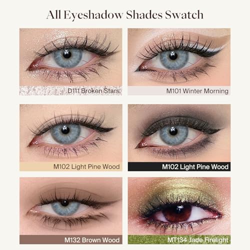 Joocyee Green Sparkle Single Eyeshadow - Long Lasting Shimmer