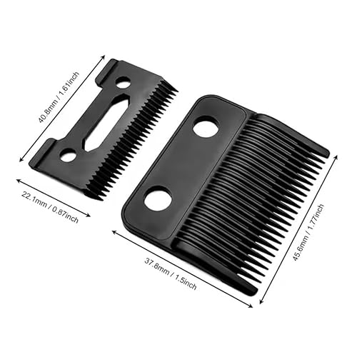 New Upgrade Professional Replacement Hair Clipper Blades for Wahl Clippers Wahl 5-Star Senior Magic Clip Compatible with 8148, 8504, 1919, 2241, 2240, 8591