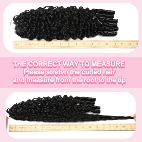 20 Inch Burmese Curly Crochet Hair Extensions for Black Women