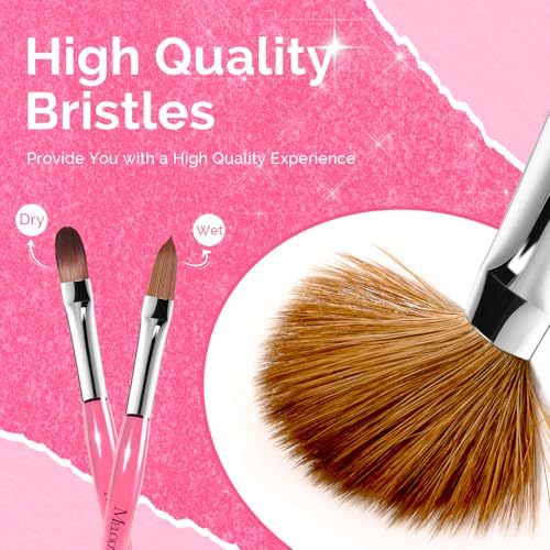 MelodySusie Kolinsky Acrylic Nail Brush - Professional Nail Art Tool