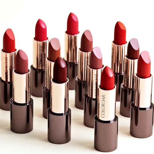 Colorbar Vegan Matte Lipstick - Long Lasting, Transfer-Proof