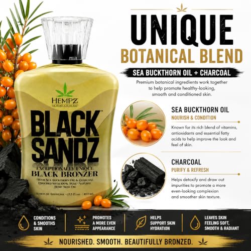 Hempz Black Sandz Black Bronzer with DHA 13.5oz