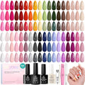 Beetles 44pcs Gel Nail Polish Set with Base & Top Coats