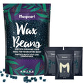 Maxpearl Hard Wax Beads 2.5LB + 10.5OZ - Brazilian, Bikini Waxing, Face, Eyebrows, Underarms, Arms, Chest, Back, Legs, Jasmine & Coconut Formula