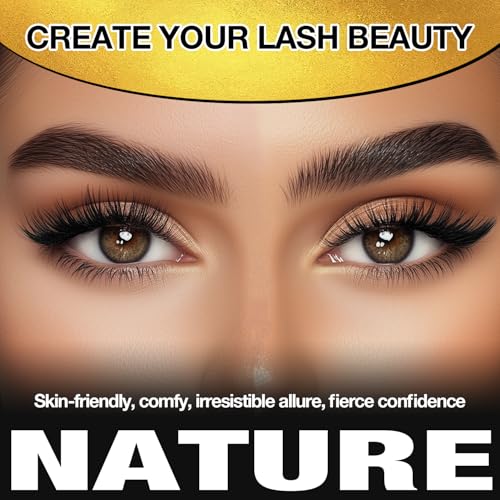 Self Adhesive Eyelashes - 150pcs No Glue Needed Eyelash Extensions 8-16mm Pre-Glued Lashes with Applicator Tweezers, Reusable Fake Eyelashes Clusters for Natural & Dramatic Looks for Beginners