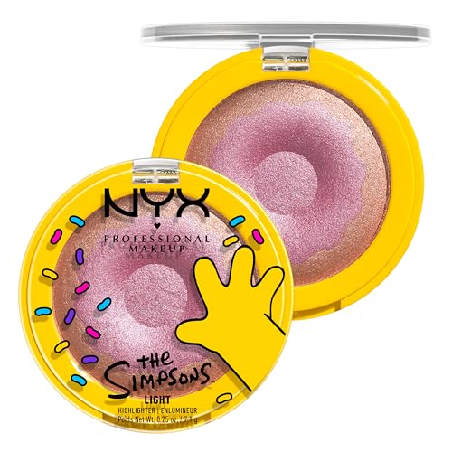 NYX Homer Simpson Donut Highlighter - Rose Gold Shimmer