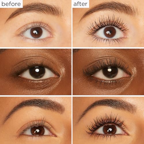 tarte lights, camera, lashes 4-in-1 mascara ? Volume, Length, Curl & Conditioning for Fuller Looking Lashes, Smudge-Proof, Flake-Free, Longwear, Vegan & Cruelty Free