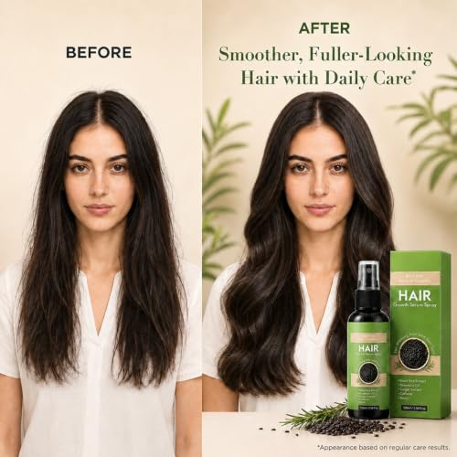 Rosemary Rice Water Hair Spray with Biotin & Caffeine, 100ml