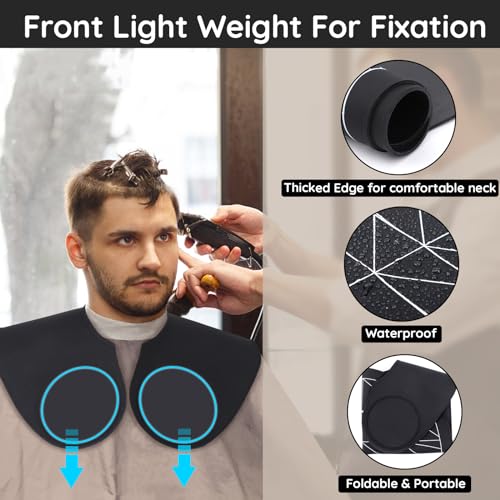 Segbeauty Hair Cutting Mat with Guide Lines - Silicone Waterproof