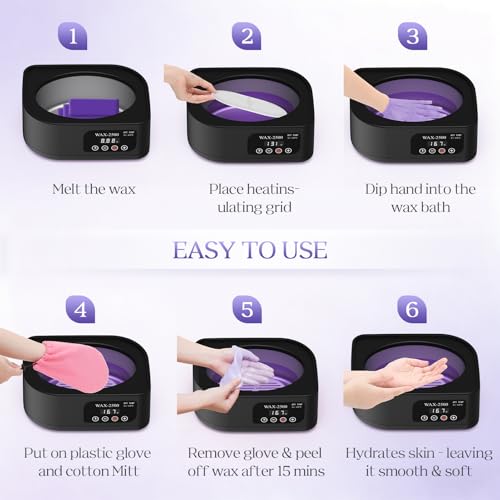 Paraffin Wax Machine for Hands & Feet with Auto-Timer