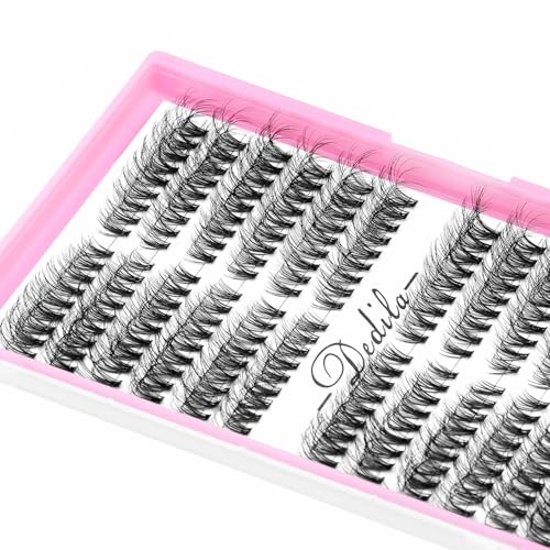 40D Fluffy Cluster Lashes 10-18mm Mixed Length Black