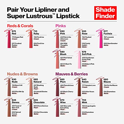 Revlon ColorStay Lipliner Pencil Chocolates 040, 0.01oz