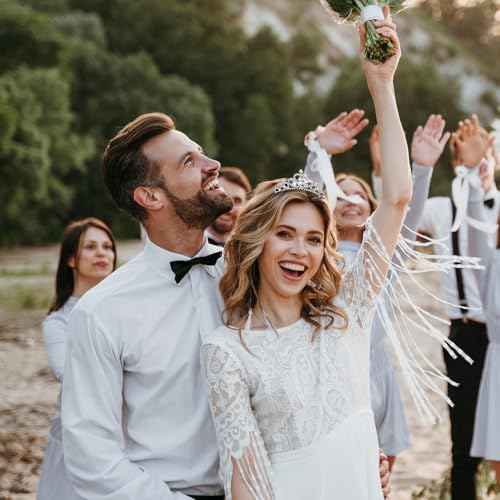 AUZUO Princess Crown Tiara, Crystal Tiaras for Women Pageant Crown Rhinestone Headband Silver Crystal Tiara Hair Accessories for Women Birthday Wedding Halloween Party Christmas Gifts