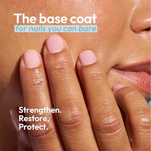 Kerasal Nail Strengthening Base Coat with Keratin & Hyaluronic Acid - 0.5 Oz