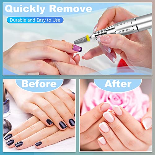5-in-1 Nail Drill Bit Set - Carbide Acrylic Nail Tools