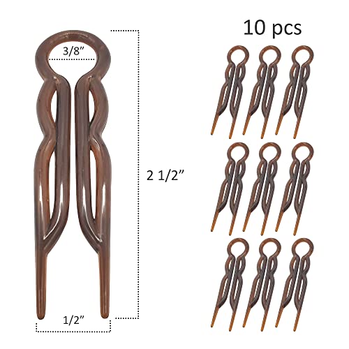 Good Hair Days Magic-Grip Hairpins – 10 U-Pins for Strong Hold