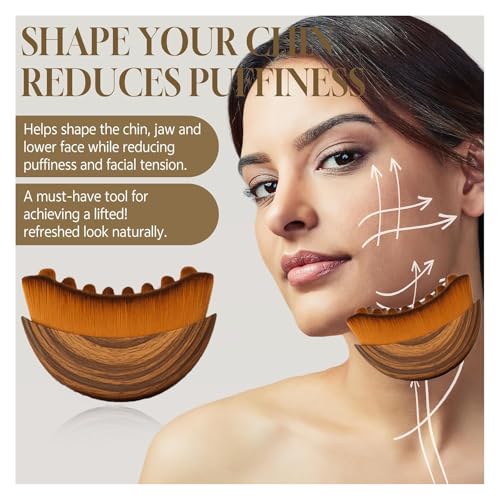 Lymphatic Contour Face Brush for Puffiness & Sculpting