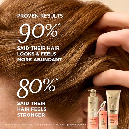 Pantene Abundant & Strong Conditioner, 8 oz - Anti-Hair Loss