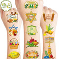 100 PCS Sukkot Temporary Tattoos for Kids Party Favors