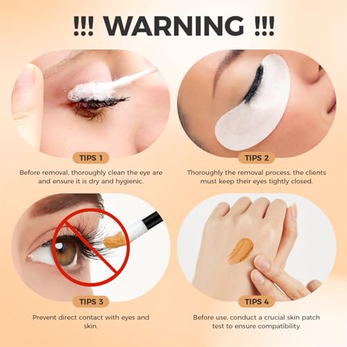 Eyelash Extension Remover Cream | Professional Lash Dissolving Formula