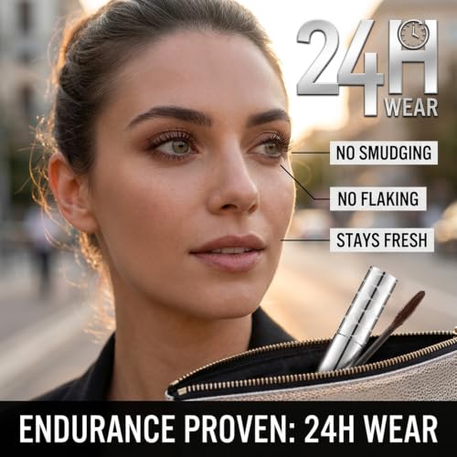 LONDRAF Blushe Growth Serum Mascara - Waterproof Volume & Length (2pcs)