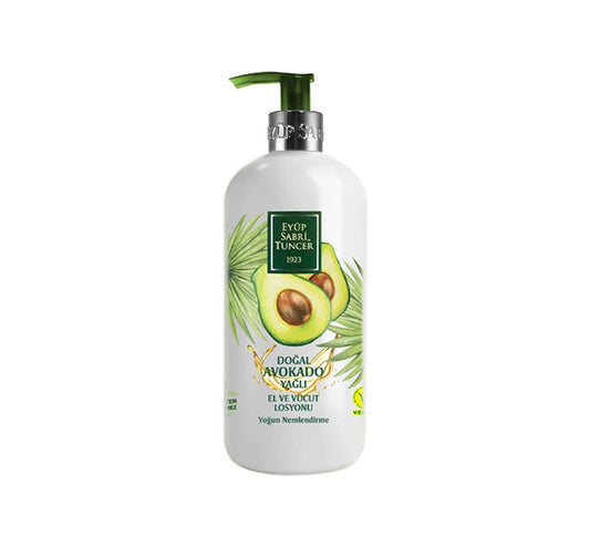 EST 1923 Eyup Sabri Tuncer Natural Hand and Body Lotion Series (Avocado Oil, 500ml)