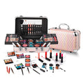 Hot Sugar Pink Heart All-In-One Makeup Set for Teen Girls with Travel Case
