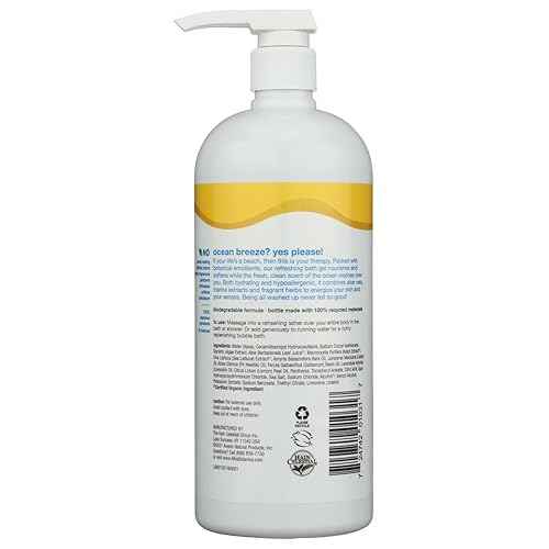 Alba Botanica Very Emollient Body Wash, Ocean Surf, 32 Oz