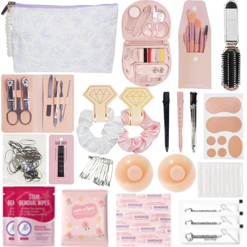 IZEO Women's Wedding Emergency Kit - 30+ Essential Items for Brides
