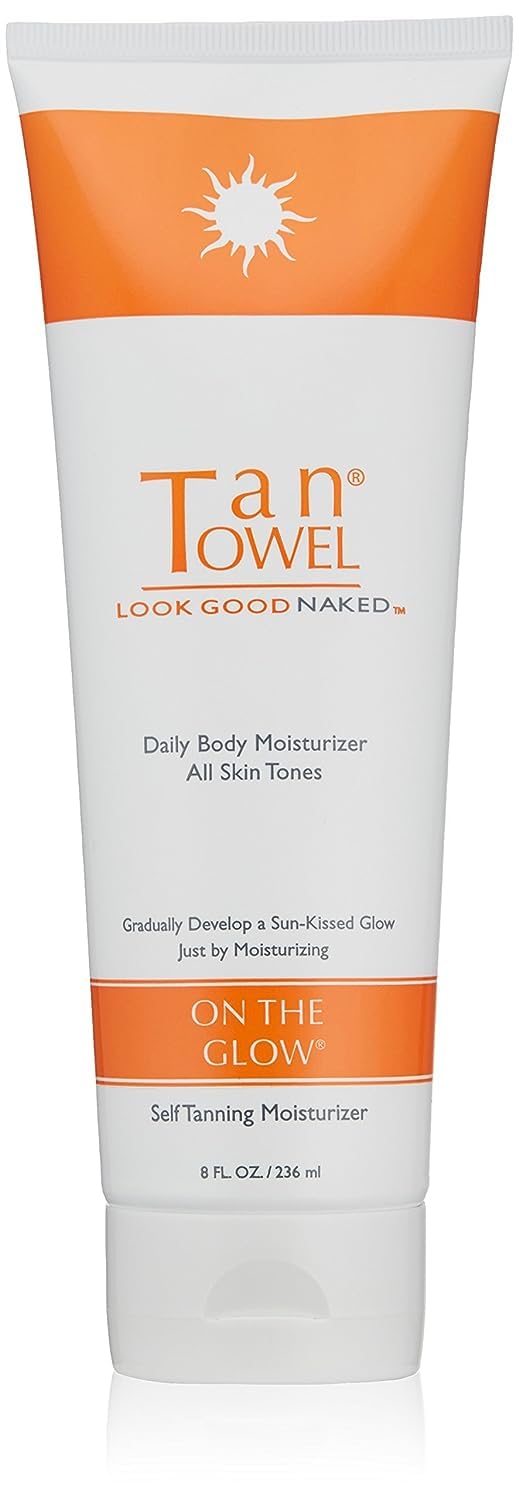 Tan Towel On The Glow Body Moisturizer, 8 Fl Oz